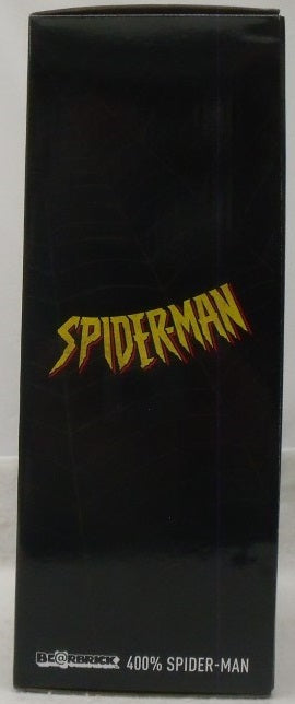 【中古】【未開封】BE＠RBRICK-ベアブリック- 400%「Happyくじ BE＠RBRICK MARVEL『SPIDER-MAN』」SP賞＜フィギュア＞（代引き不可）6355