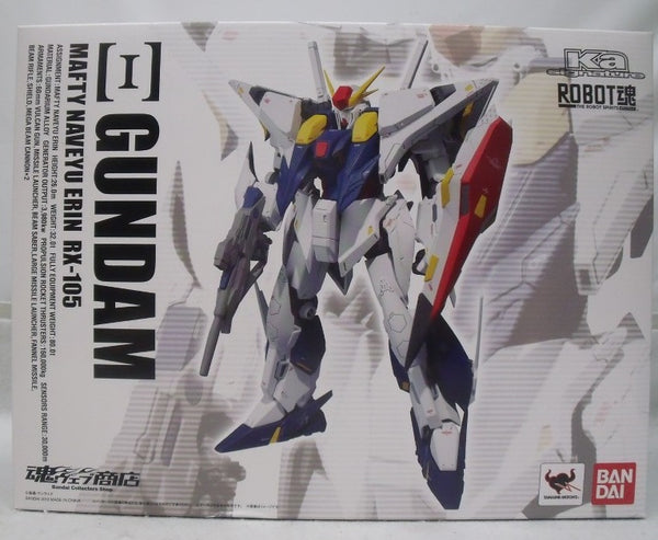【中古】【未開封】ROBOT魂 ＜SIDE MS＞ RX-105 Ξガンダム(クスィーガンダム) 「機動戦士ガンダム 閃光のハサウェイ」＜フィギュア＞（代引き不可）6355