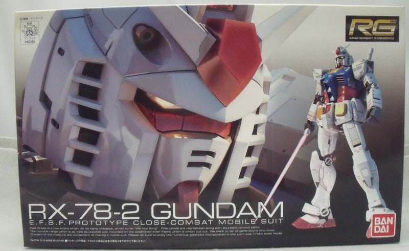 【中古】【未組立】1/144 RG RX-78-2 ガンダム 「機動戦士ガンダム」 [0163280]＜プラモデル＞（代引き不可）6355