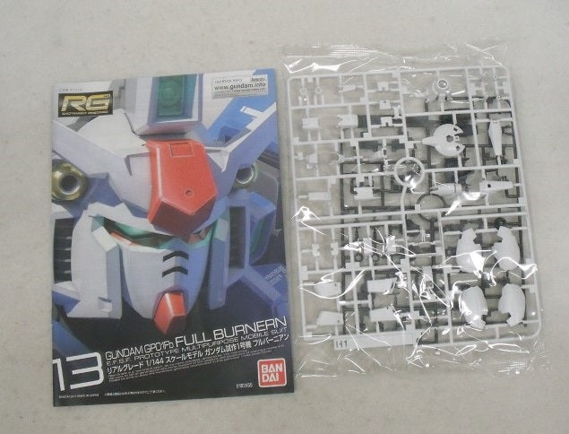 【中古】【未組立】1/144 RG RX-78 GP-01Fb ガンダム試作1号機 フルバーニアン 「機動戦士ガンダム0083 STARDUST MEMORY」＜プラモデル＞（代引き不可）6355
