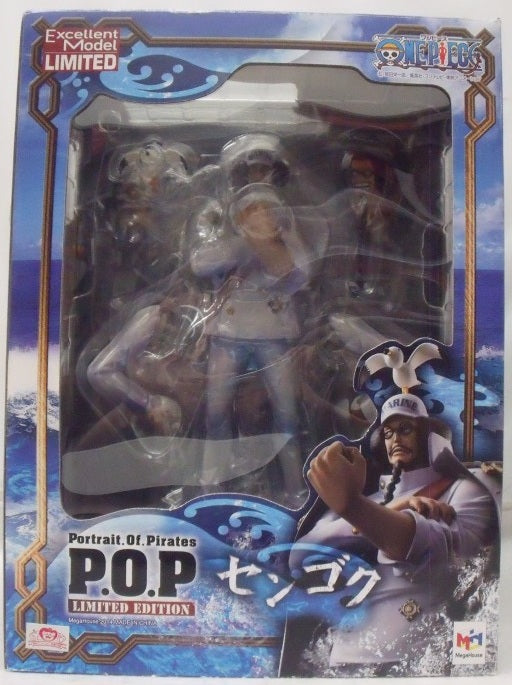 【中古】【未開封】センゴク 「ワンピース」 エクセレントモデルLIMITED Portrait.Of.Pirates ワンピース “LIMITED EDITION”＜フィギュア＞（代引き不可）6355