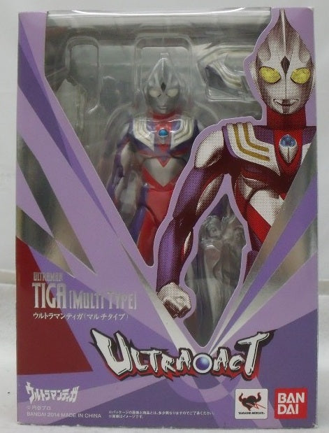 【中古】【開封品】ULTRA-ACT ウルトラマンティガ マルチタイプ(2015年版) ＜フィギュア＞（代引き不可）6355