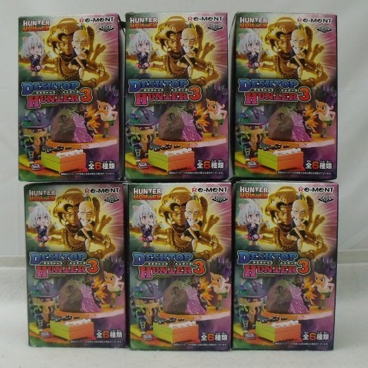 【中古】【開封品】全6種セット 「HUNTER×HUNTER DesQ DESKTOP HUNTER 3＜フィギュア＞（代引き不可）6355