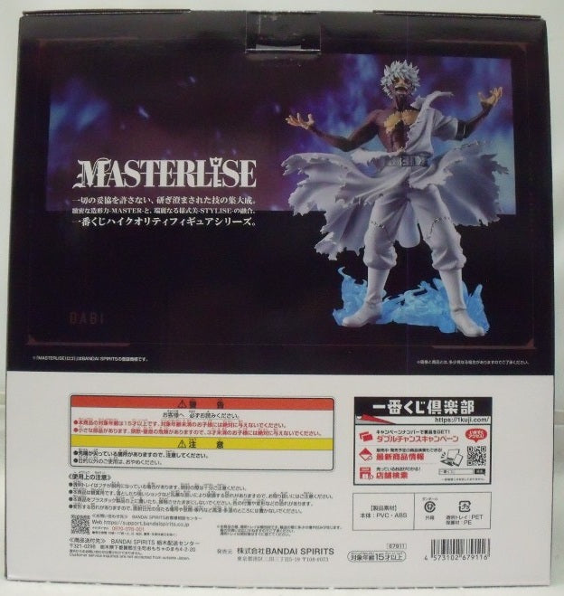 【中古】【未開封】荼毘 「一番くじ 僕のヒーローアカデミア -幸せの上に-」 MASTERLISE D賞＜フィギュア＞（代引き不可）6355