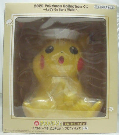 【中古】【未開封】ミニトレーつき ピカチュウ 「2025 Pokemon Collection くじ 〜Let’s Go for a ...