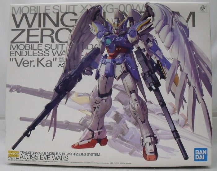 中古】【未組立】1/100 MG XXXG-00W0 ウイングガンダムゼロEW Ver.Ka