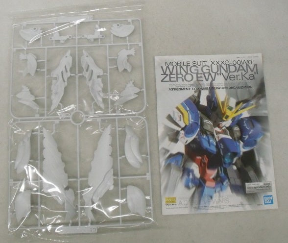【中古】【未組立】1/100 MG XXXG-00W0 ウイングガンダムゼロEW Ver.Ka 「新機動戦記ガンダムW Endless Waltz」 [607607]＜プラモデル＞（代引き不可）6355