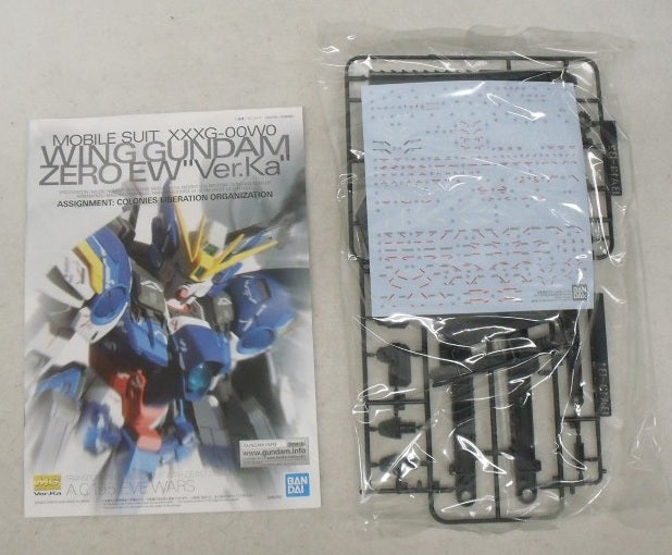 【中古】【未組立】1/100 MG XXXG-00W0 ウイングガンダムゼロEW Ver.Ka 「新機動戦記ガンダムW Endless Waltz」 [607607]＜プラモデル＞（代引き不可）6355