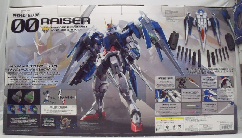 【中古】【未組立】1/60 PG GN-0000+GNR-010 ダブルオーライザー 「機動戦士ガンダム00(ダブルオー)」 [0161016]＜プラモデル＞（代引き不可）6355