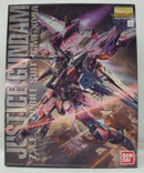 【中古】【未組立】1/100 MG ZGMF-X09A ジャスティスガンダム 「機動戦士ガンダムSEED」＜プラモデル＞（代引き不可）6355