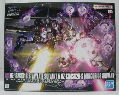 【中古】【未組立】1/144 HG OZ-13MSX1B-S ヴァイエイト・シュイヴァン ＆ OZ-13MSX2B-S メリクリウス・...