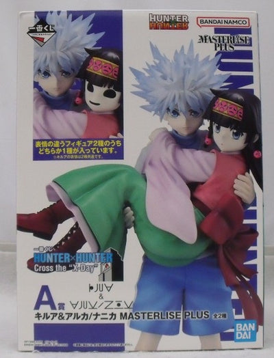 【中古】【開封品】キルア＆ナニカ 「一番くじ HUNTER×HUNTER Cross the “X-Day”」 MASTERLISE ...