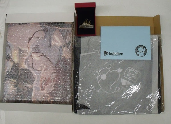 中古】【開封品】宝鐘マリン 活動二周年記念フルセット(箔押し複製