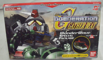 【中古】【開封品】ワンダースワンソフト　SDガンダム GGENERATION GATHER BEAT＜レトロゲーム＞（代引き不可）6355