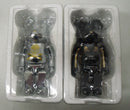 【中古】【開封品】BE@RBRICK 超合金 mastermind JAPAN 2pack GOLD STRIPE ＆ CHROME SILVER＜フィギュア＞（代引き不可）6355