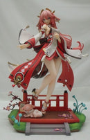 【中古】【開封品】八重神子・浮世笑百姿Ver. 「原神-GENSHIN-」 1/7 PVC＆ABS製塗装済み完成品＜フィギュア＞（代引き不可）6355