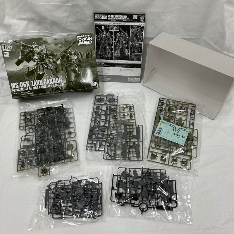 【中古】【未組立】1/144 HG MS-06K ザク・キャノン 「機動戦士ガンダム THE ORIGIN MSD」[5055849]＜プラモデル＞（代引き不可）6373