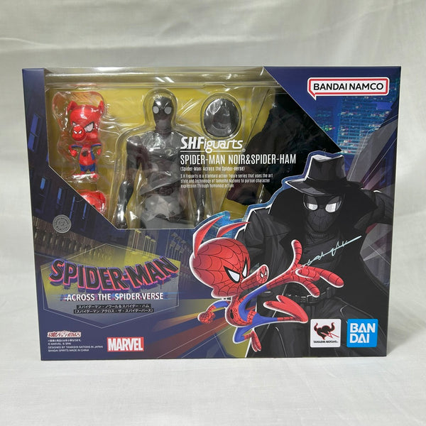【中古】【未開封】S.H.Figuarts スパイダーマン・ノワール&スパイダー・ハム＜フィギュア＞（代引き不可）6373