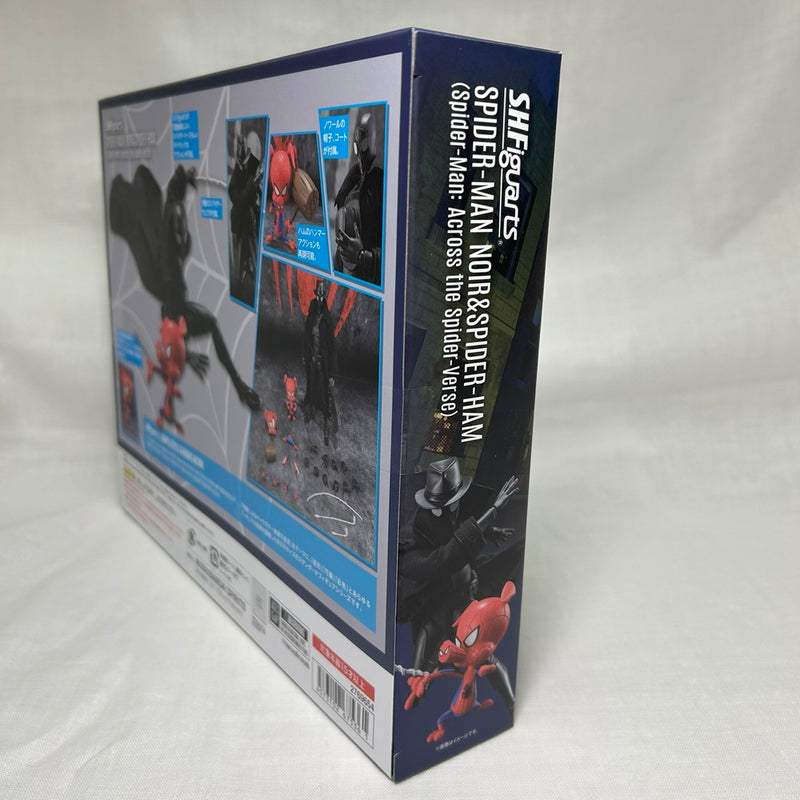 【中古】【未開封】S.H.Figuarts スパイダーマン・ノワール&スパイダー・ハム＜フィギュア＞（代引き不可）6373