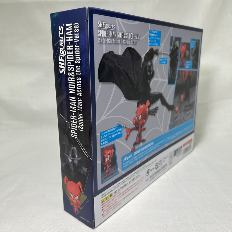 【中古】【未開封】S.H.Figuarts スパイダーマン・ノワール&スパイダー・ハム＜フィギュア＞（代引き不可）6373