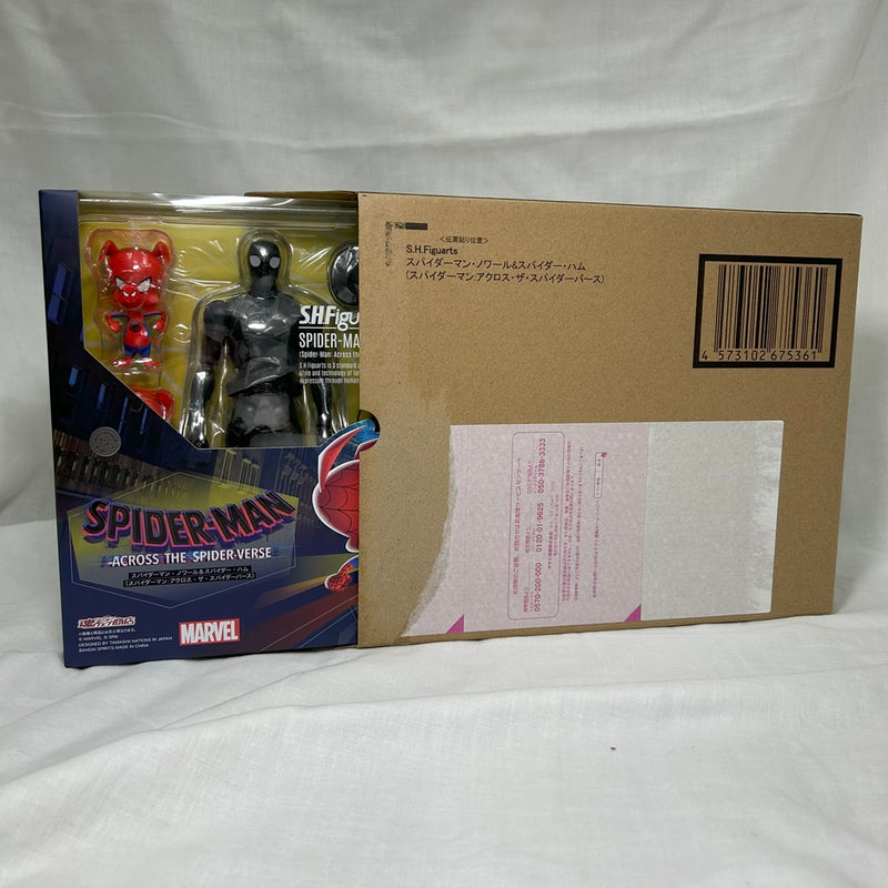 【中古】【未開封】S.H.Figuarts スパイダーマン・ノワール&スパイダー・ハム＜フィギュア＞（代引き不可）6373