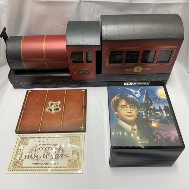 【中古】【開封品】ハリー・ポッター 8-Film ホグワーツ・エクスプレス コレクターズBOX 4K ULTRA  HD＆ブルーレイセット[1000セット限定生産版]＜Blu-ray＞（代引き不可）6388