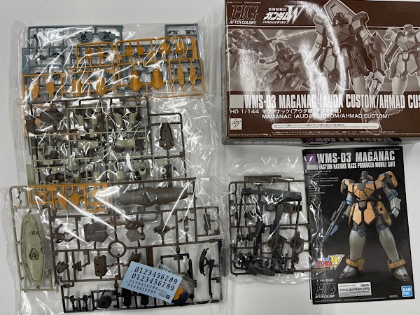 中古】【未組立】1/144 HGAC WMS-03 マグアナック アウダ機