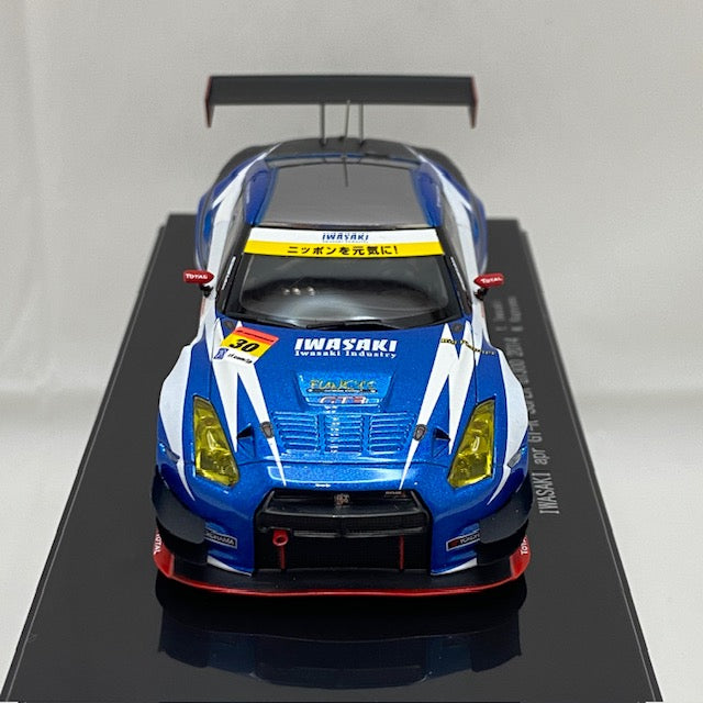 【中古】【開封品】1/43 IWASAKI apr GT-R SUPER GT300 2014