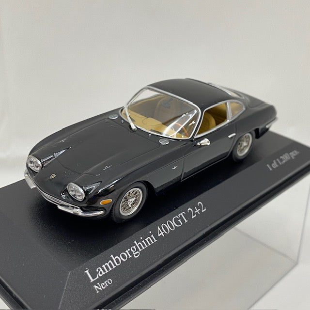 【中古】【開封品】1/43 Lamborghini 400GT 2+2 (ブラック) [430103304]＜コレクターズアイテム＞（代引き不可）6388