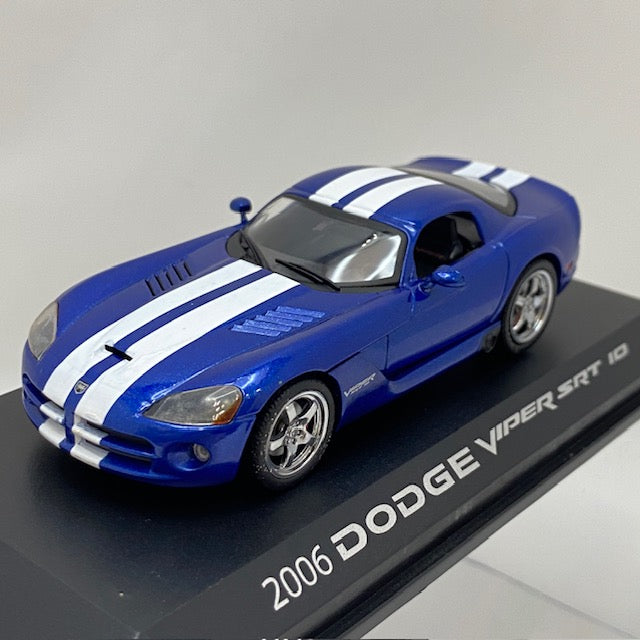 【中古】【開封品】1/43 Dodge Viper SRT10 Coupe(ブルー×ホワイト) [950020]＜コレクターズアイテム＞（代引き不可）6388