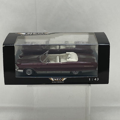 【中古】【開封品】Neo Scale Models NEO44101 ポンティアック ボンネビル コンバーチブル 1965 プルーン ...