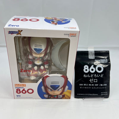 【中古】【開封品】[特典付き] ねんどろいど ゼロ 「ロックマンX」 GOODSMILE ONLINE SHOP限定＜フィギュア＞（代...