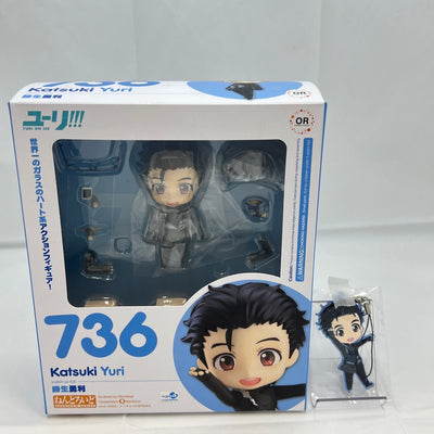 【中古】【開封品】[特典付き] ねんどろいど 勝生勇利 「ユーリ!!! on ICE」 GOODSMILE ONLINE SHOP限定...