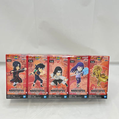 【中古】【未開封】【セット】 全5種セット「NARUTO-ナルト-」 NARUTOP99 ワールドコレクタブルフィギュアvol.3＜フ...