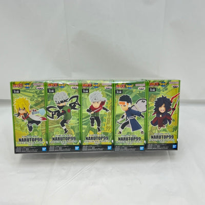 【中古】【未開封】【セット】全5種セット 「NARUTO-ナルト-」 NARUTOP99 ワールドコレクタブルフィギュアvol.2＜フ...