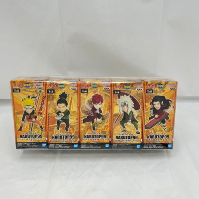 【中古】【未開封】【セット】全5種セット 「NARUTO-ナルト-」 NARUTOP99 ワールドコレクタブルフィギュアvol.1＜フ...