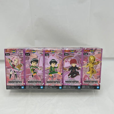 【中古】【未開封】【セット】全5種セット 「NARUTO-ナルト-」 NARUTOP99 ワールドコレクタブルフィギュアvol.4＜フ...