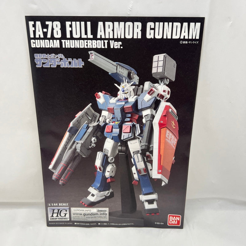 【中古】【未組立】初回特典付き　1/144 HG フルアーマーガンダム(ガンダムサンダーボルト版) 「機動戦士ガンダム サンダーボルト」 [0185164]＜プラモデル＞（代引き不可）6388