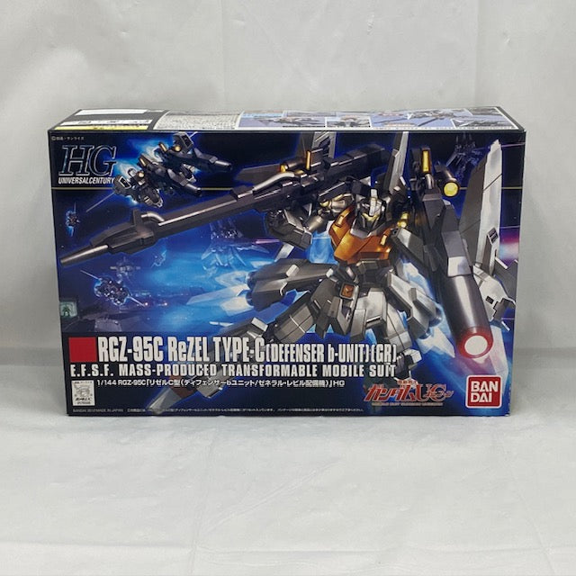 【中古】【未組立】1/144 HGUC RGZ-95C リゼル C型(ディフェンサーbユニット/ゼネラル・レビル配備機) 「機動戦士ガンダムUC」 シリーズNo.142 [0176508]＜プラモデル＞（代引き不可）6388