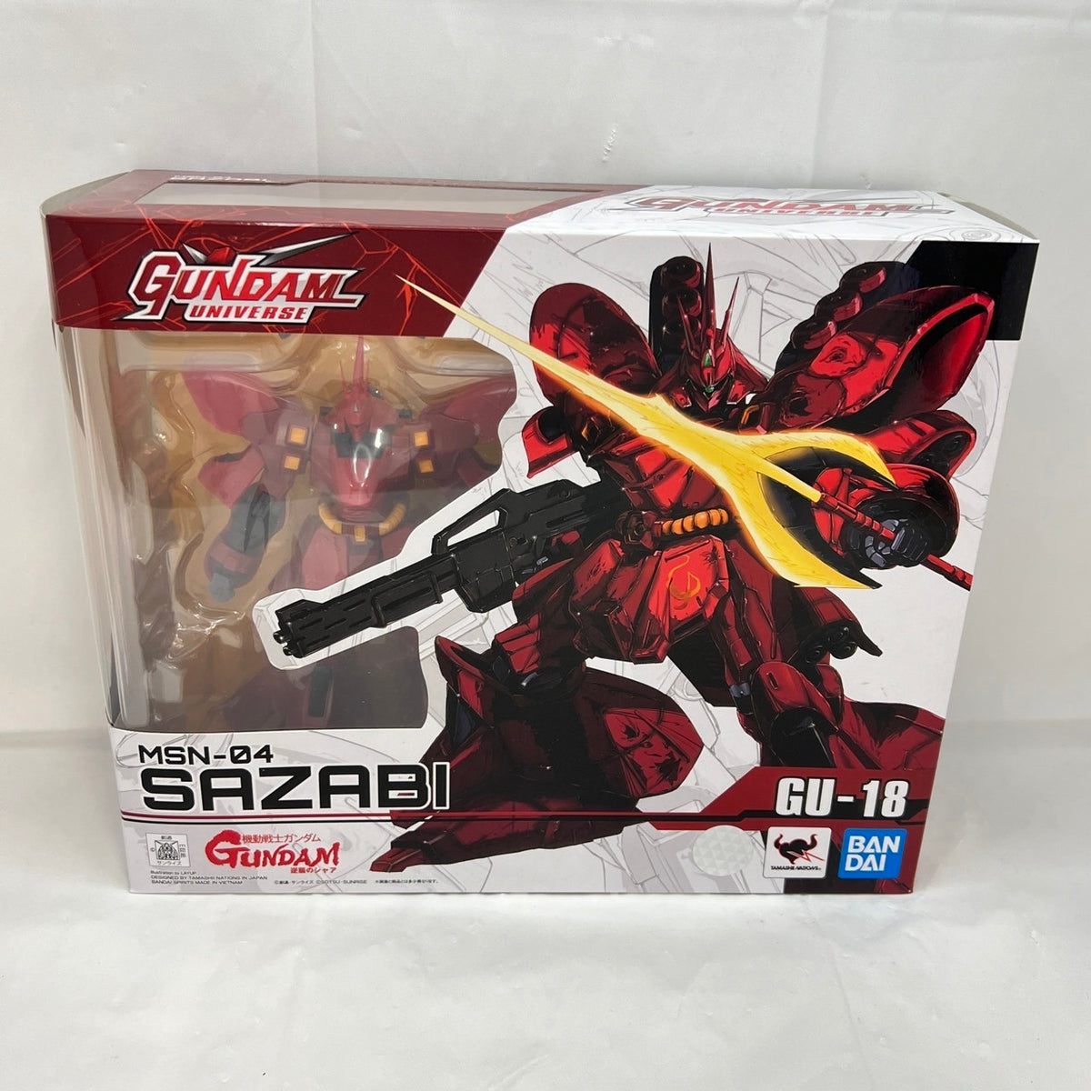 【中古】【未開封】GUNDAM UNIVERSE MSN-04 SAZABI 「機動戦士ガンダム 逆襲のシャア」＜フィギュア＞（代引き不可）