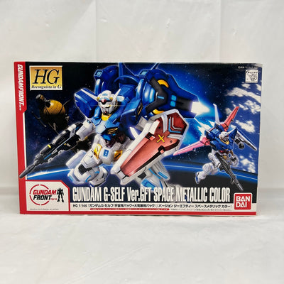 【中古】【未組立】1/144 HG ガンダム G-セルフ(宇宙用パック+大気圏用パック) Ver.GFT スペースメタリックカラー 「...