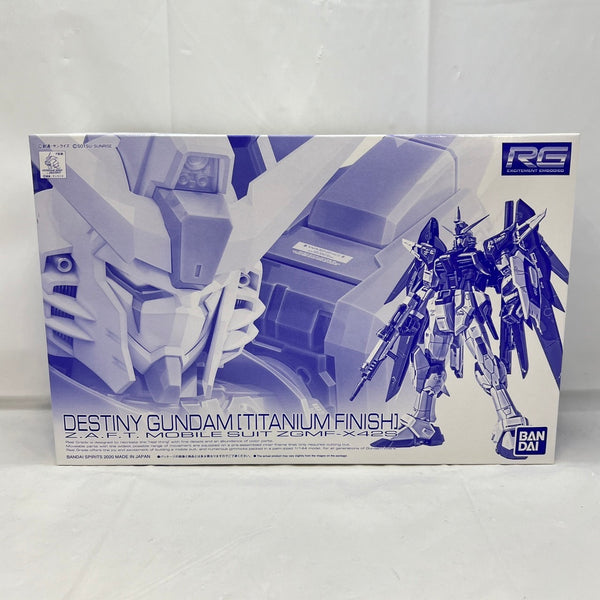 【中古】【未開封】1/144 RG ZGMF-X42S デスティニーガンダム(チタニウムフィニッシュ) 「機動戦士ガンダムSEED DESTINY」 プレミアムバンダイ限定 [5060237]＜プラモデル＞（代引き不可）6388