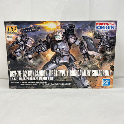 【中古】【未組立】1/144 HG RCX-76-02 ガンキャノン 最初期型(鉄騎兵中隊機) 「機動戦士ガンダム THE ORIGI...