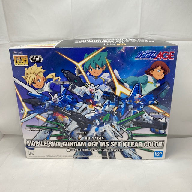 【中古】【未組立】1/144 HG 機動戦士ガンダムAGE MSセット(4機セット) クリアカラーVer. 「機動戦士ガンダムAGE」...