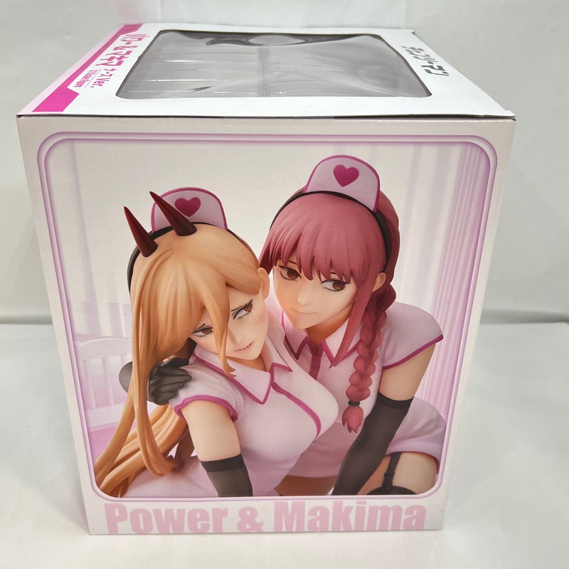 【中古】【未開封】パワー＆マキマ ナースVer. 「チェンソーマン」 1/7 PVC＆ABS製塗装済み完成品＜フィギュア＞（代引き不可）6388