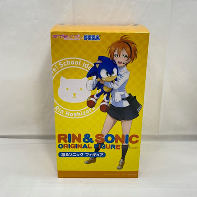 【中古】【未開封】星空凛＆ソニック 「ラブライブ!×セガ」 フィギュア セガスタッフイメージガール凛ちゃん就任記念!!キャンペーン品＜...