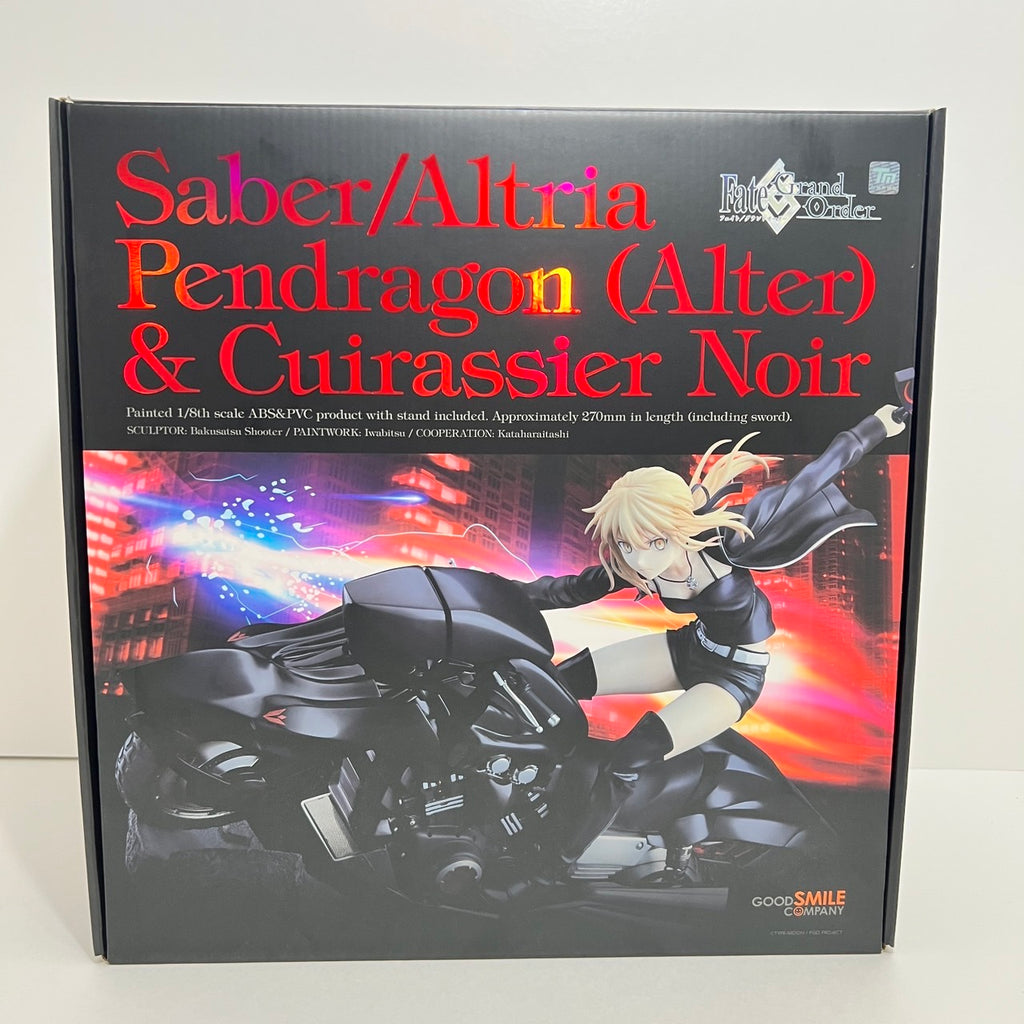 【中古】【開封品】セイバー/アルトリア・ペンドラゴン〔オルタ〕＆キュイラッシェ・ノワール 「Fate/Grand Order」 1/8 ABS＆PVC  製塗装済み完成品＜フィギュア＞（代引き不可）6388