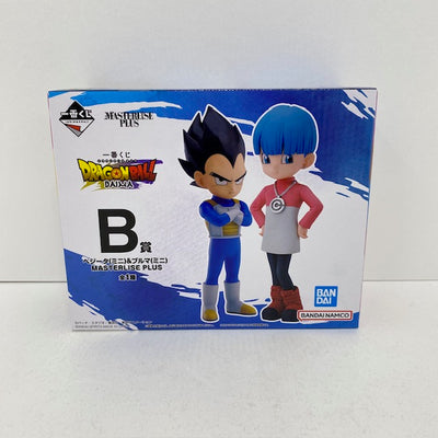 【中古】【未開封】ベジータ(ミニ)＆ブルマ(ミニ) 「一番くじ ドラゴンボールDAIMA」 MASTERLISE PLUS B賞 フィ...