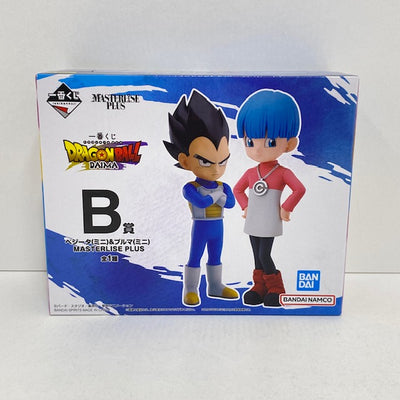 【中古】【未開封】ベジータ(ミニ)＆ブルマ(ミニ) 「一番くじ ドラゴンボールDAIMA」 MASTERLISE PLUS B賞 フィ...