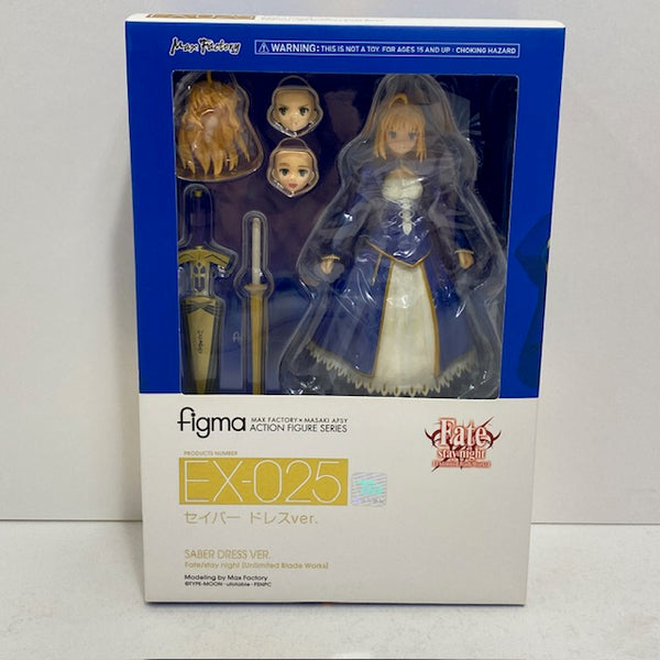 【中古】【未開封】figma セイバー ドレスver. 「Fate/stay night [Unlimited Blade Works]」 ワンダーフェスティバル2015冬＆GOODSMILE ONLINE SHOP限定＜フィギュア＞（代引き不可）6388